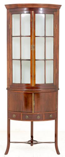 Mahogany Corner Cabinet with Georgian Influences (1 of 1)