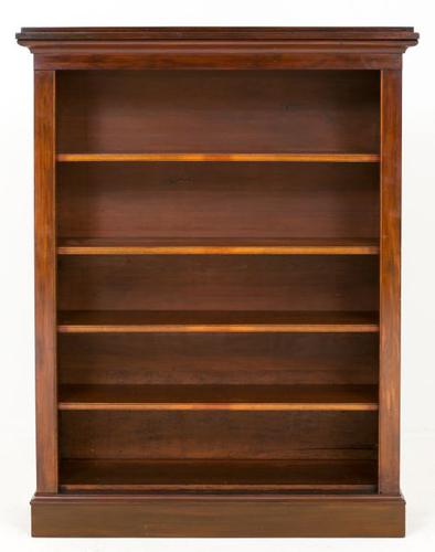 Large Victorian Mahogany Open Bookcase (1 of 7) Large Victorian Mahogany Open Bookcase (1 of 7)