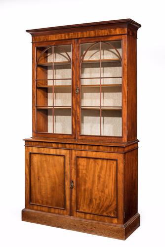 Regency Period Mahogany Bookcase with Gothic Tracery (1 of 7) Regency Period Mahogany Bookcase with Gothic Tracery (1 of 7)