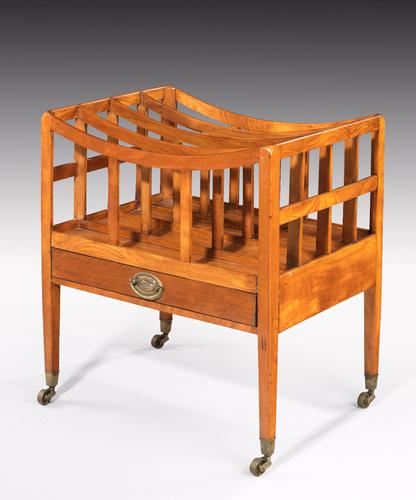 Regency Period Mahogany Canterbury of Evenly Faded Golden Colour (1 of 1) Regency Period Mahogany Canterbury of Evenly Faded Golden Colour (1 of 1)