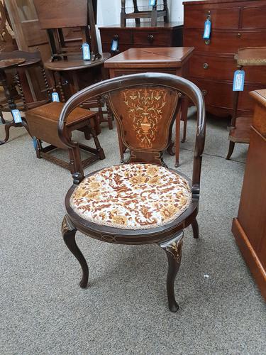 Inlaid Chair c.1890 (1 of 6)