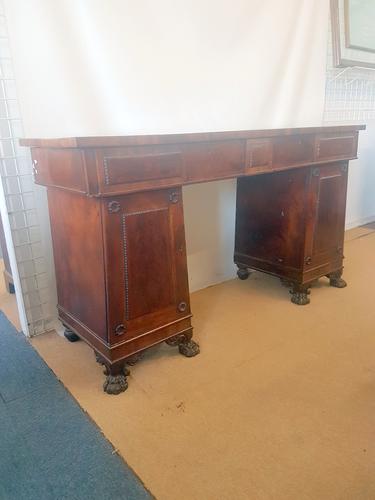 Antique Pedestal Sideboard (1 of 6) Antique Pedestal Sideboard (1 of 6)