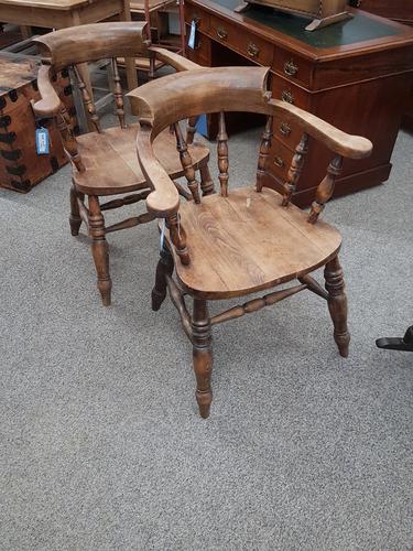 Pair of Country Chairs c.1880 (1 of 3)