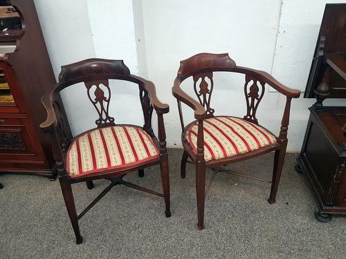 Pair of Tub Chairs (1 of 6)