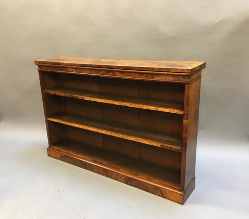 Victorian Burr Walnut Bookcase (1 of 19)