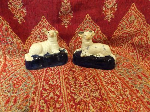 Pair of Staffordshire Figures C.1840 (1 of 1) Pair of Staffordshire Figures C.1840 (1 of 1)
