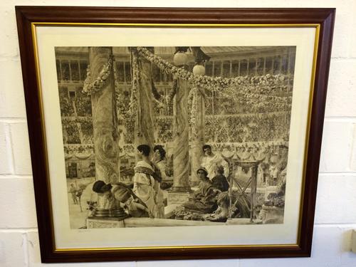 Photogravure of Caracalla & Geta: Bearfight in the Coliseum, A.D. 203, Arthur Tooth & Sons, C.1907 (1 of 9)