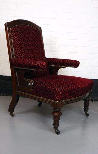 Victorian Gothic Revival Armchair of Smaller Proportions (1 of 1)