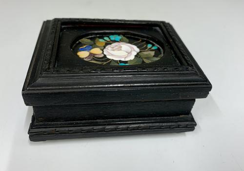 Ebonised & Inlaid Ring Box c.1925 (1 of 6) Ebonised & Inlaid Ring Box c.1925 (1 of 6)