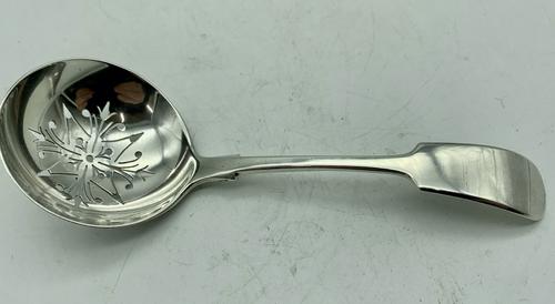 Antique Sterling Silver Sifter Spoon circa 1928 (1 of 5)