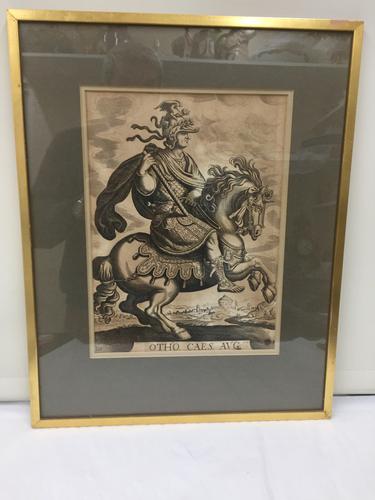 Antique Set of 4 Black & White Prints 'Roman Soldiers' c.1820 (1 of 1) Antique Set of 4 Black & White Prints 'Roman Soldiers' c.1820 (1 of 1)