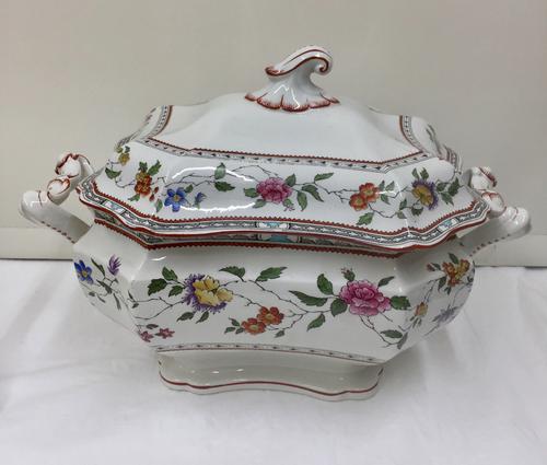 Impressive Cauldon Ware Jassmine Pattern Tureen & Cover c.1910 (1 of 1) Impressive Cauldon Ware Jassmine Pattern Tureen & Cover c.1910 (1 of 1)