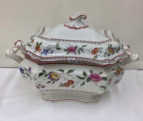 Impressive Cauldon Ware Jassmine Pattern Tureen & Cover c.1910 (1 of 1)