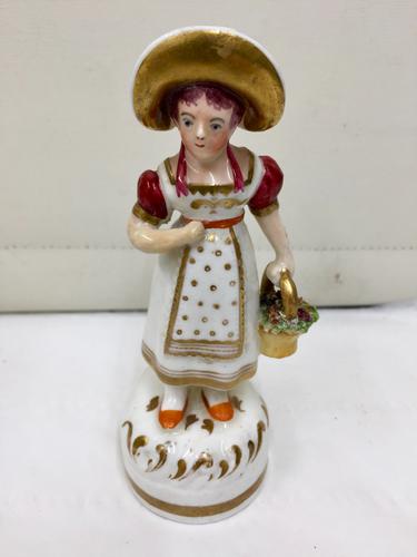 Antique Early English Porcelain Figurine (1 of 5) Antique Early English Porcelain Figurine (1 of 5)