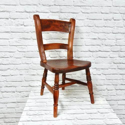 Antique Child's Barback Chair (1 of 4)