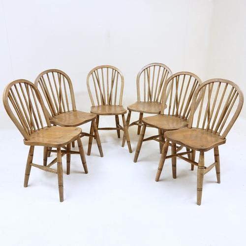 Set of 6 Windsor Hoopback Kitchen Chairs (1 of 1)