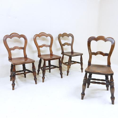 Antique Windsor Kitchen / Dining Chairs (1 of 1)