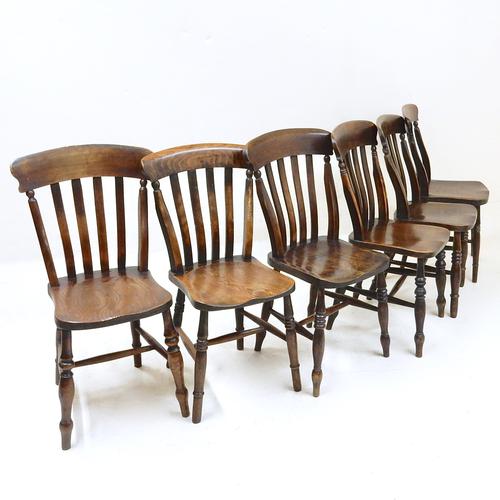 6 Country Kitchen Chairs (1 of 1)