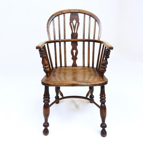 Antique Windsor Lowback Chair (1 of 1)