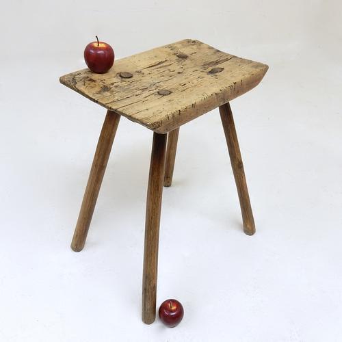 Ash & Sycamore Rustic Stool (1 of 1)