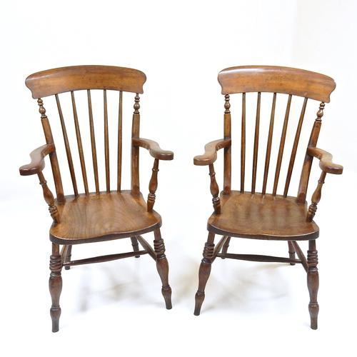 Pair of Stickback Windsor Armchairs (1 of 1) Pair of Stickback Windsor Armchairs (1 of 1)