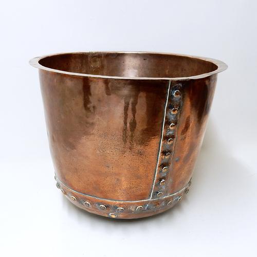 Riveted Copper Cauldron (1 of 1)