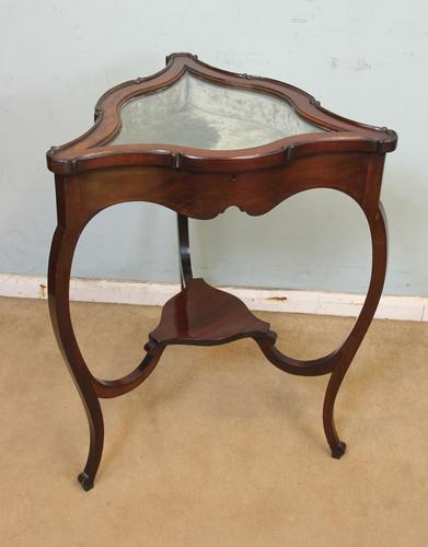 Antique Mahogany Bijouterie Display Table (1 of 9) Antique Mahogany Bijouterie Display Table (1 of 9)