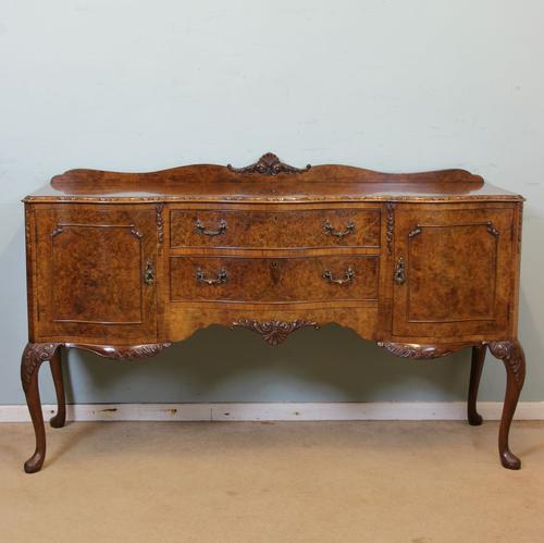 Burr Walnut Sideboard Server (1 of 1)