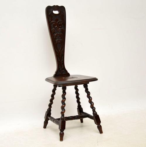 Antique Victorian Welsh Oak Spinning Chair (1 of 9) Antique Victorian Welsh Oak Spinning Chair (1 of 9)