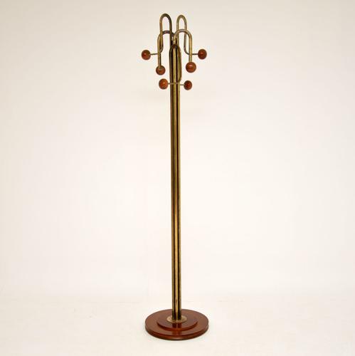 1970s Vintage Brass Hatstand / Coat Rack (1 of 7)