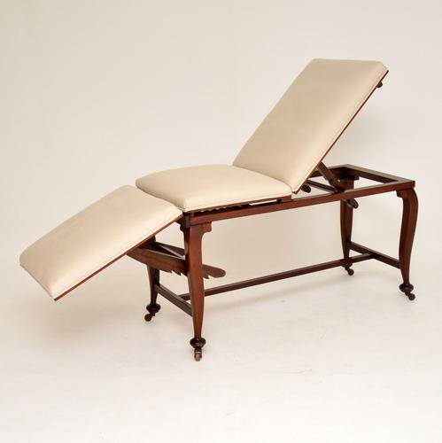 Antique Victorian Doctors Bed / Chaise Longue (1 of 12)