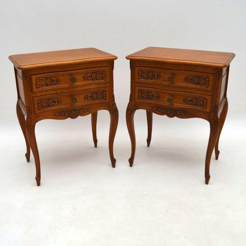 Pair of French Bedside Chests c.1920 (1 of 1) Pair of French Bedside Chests c.1920 (1 of 1)