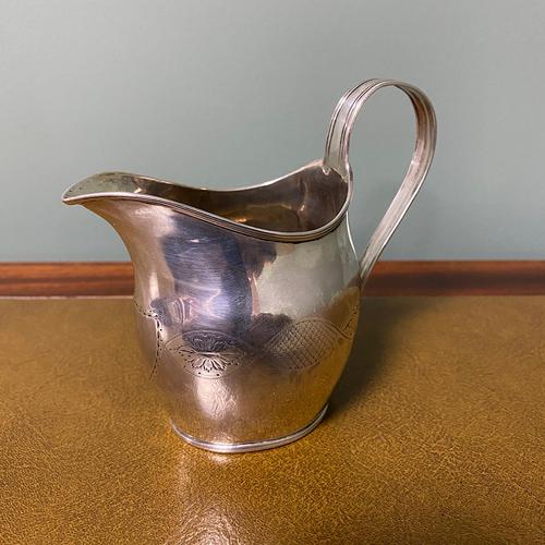 George III Silver Cream Jug – Thomas Lamborn, Sheffield (1 of 6)