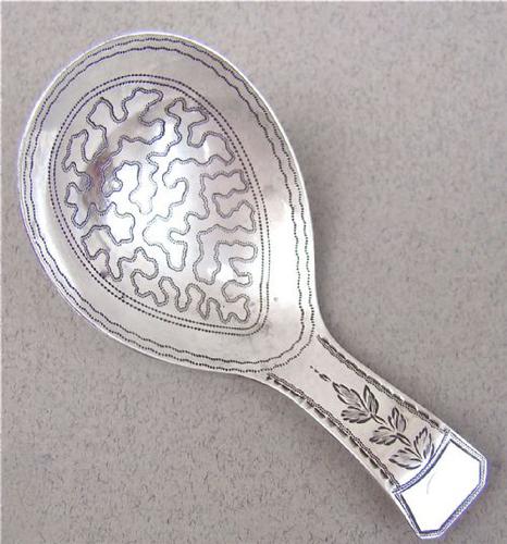 Georgian Silver Caddy Spoon by Josiah Snatt, London 1803 (1 of 1)