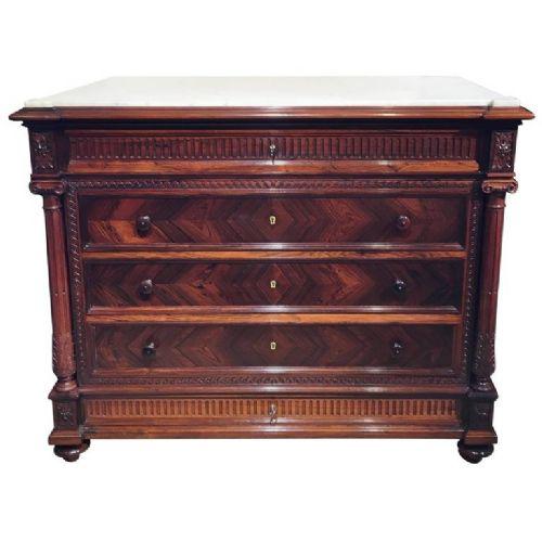 Rosewood Chest of Drawers c.1870 (1 of 1)