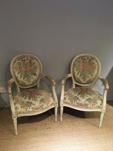 Pair of Salon Chairs c.1930 (1 of 1) Pair of Salon Chairs c.1930 (1 of 1)