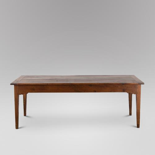 Lovely Fruitwood Topped Farmhouse Table C.1850 (1 of 5) Lovely Fruitwood Topped Farmhouse Table C.1850 (1 of 5)