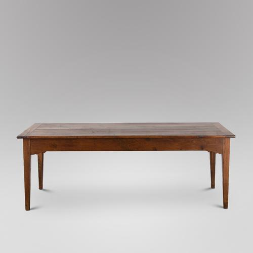 Lovely Fruitwood Topped Farmhouse Table C.1850 (1 of 5)