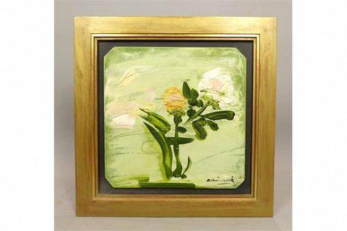 George Hainsworth , Oil on Board - Rose (1 of 1)