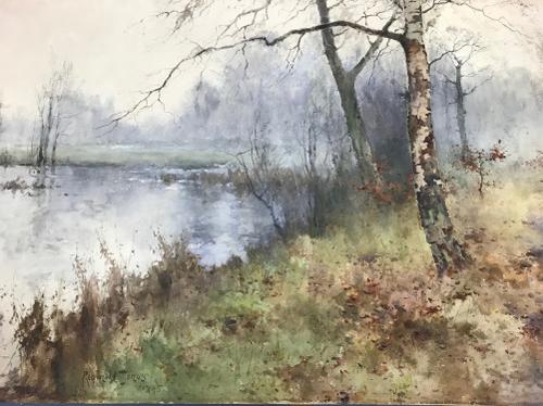 Reginald Jones - Wooded Landscape - Watercolour (1 of 1) Reginald Jones - Wooded Landscape - Watercolour (1 of 1)