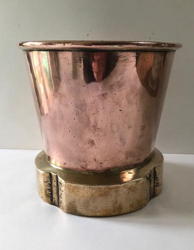 Brass & Copper Steam Funnel Bowl (1 of 1)