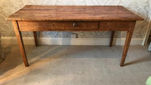 A French Fruit Wood Farmhouse Table (1 of 1) A French Fruit Wood Farmhouse Table (1 of 1)