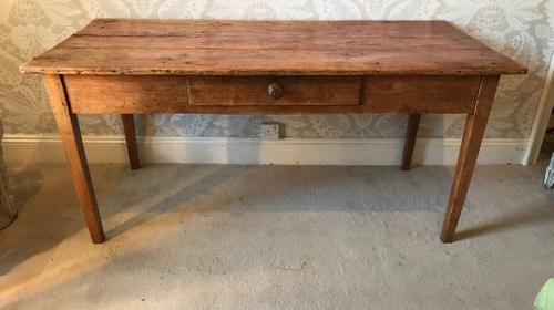 A French Fruit Wood Farmhouse Table (1 of 1)