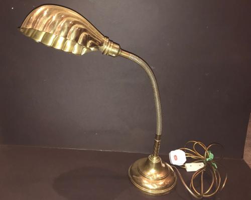 Brass Desk Lamp c.1915 (1 of 1)