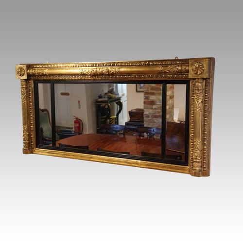 Regency Gilt Overmantle Mirror (1 of 10) Regency Gilt Overmantle Mirror (1 of 10)