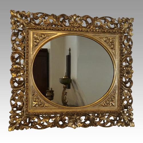 Gilt Florentine Mirror (1 of 5) Gilt Florentine Mirror (1 of 5)