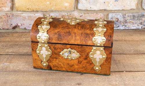 Dome Top Jewellery Casket c.1870 (1 of 9)