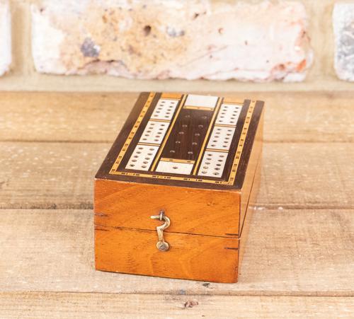 Mahogany & Rosewood Cribb Box c.1890 (1 of 9)