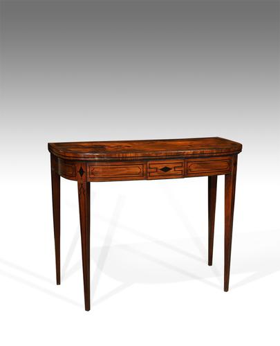 Georgian Card Table c.1800 (1 of 1)