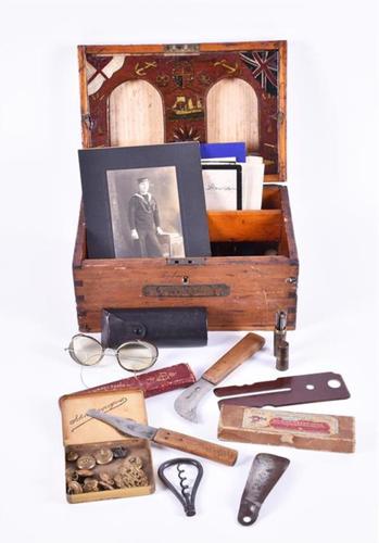 WW1 Period Naval Ditty Box R Donaldson (1 of 1)